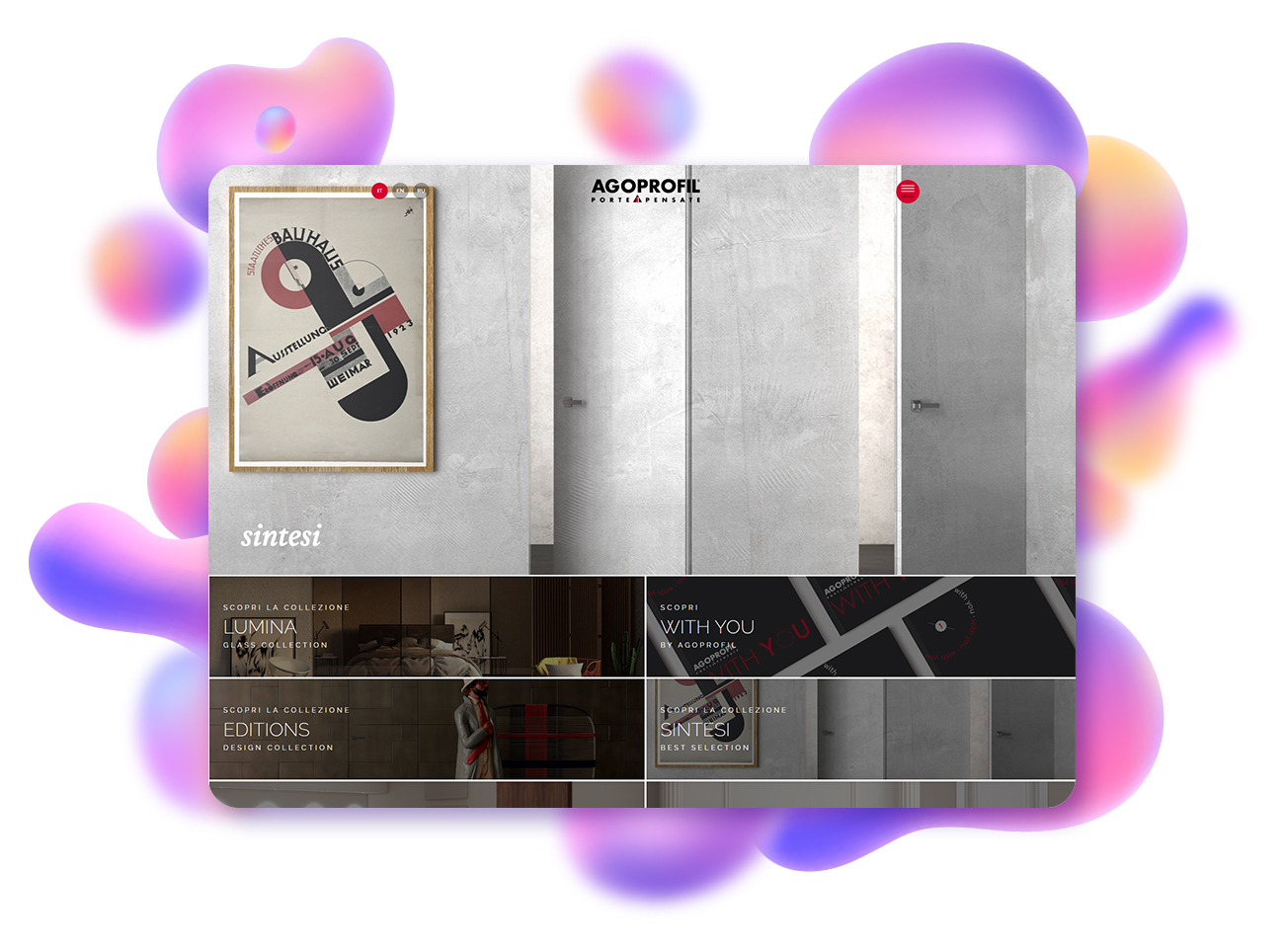progetto grafico e web agoprofil