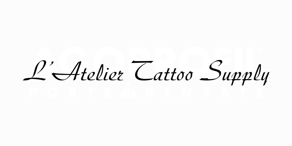 progetto grafico atelier tattoo supply