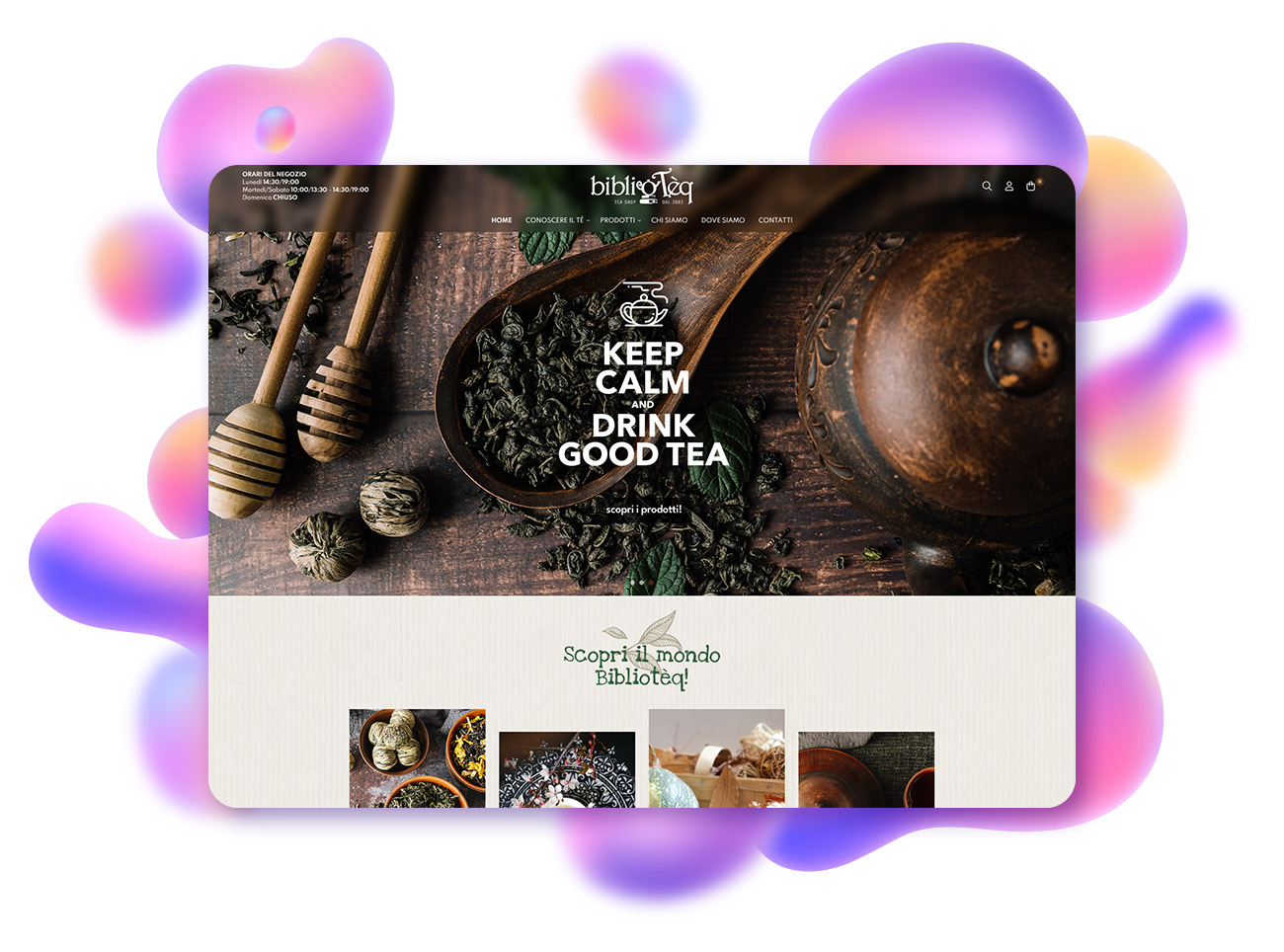 progetto ecommerce biblioteq