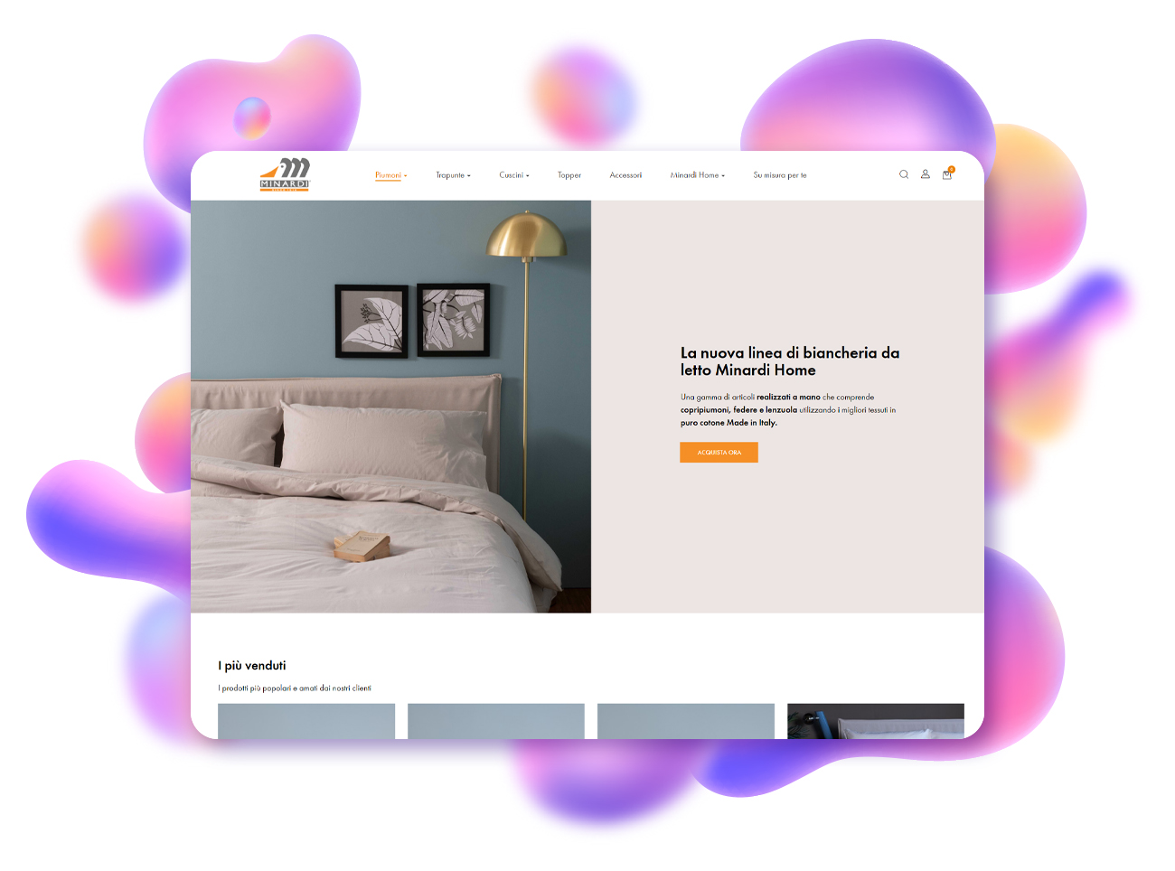 progetto ecommerce minardi collezioni