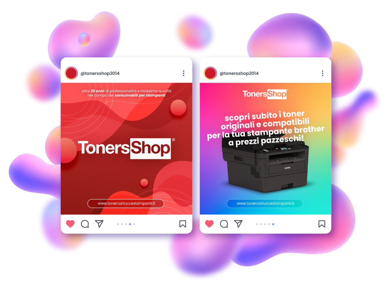 progetto ecommerce toners shop